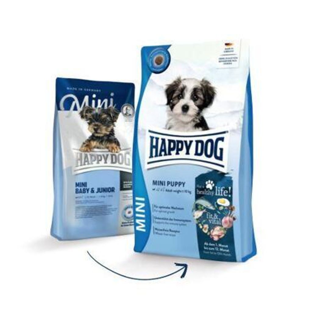Happy Dog Trockenfutter fit & vital Mini Puppy 4kg