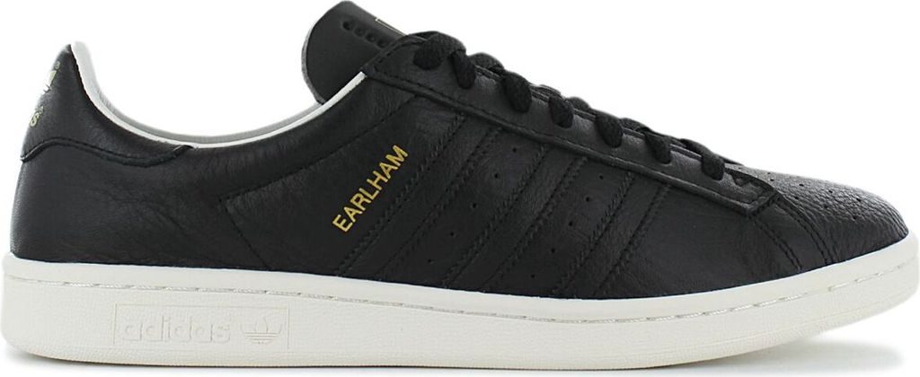 adidas Originals Earlham - Herren Schuhe Leder Schwarz GW5759 , EU 46 2/3 UK 11.5