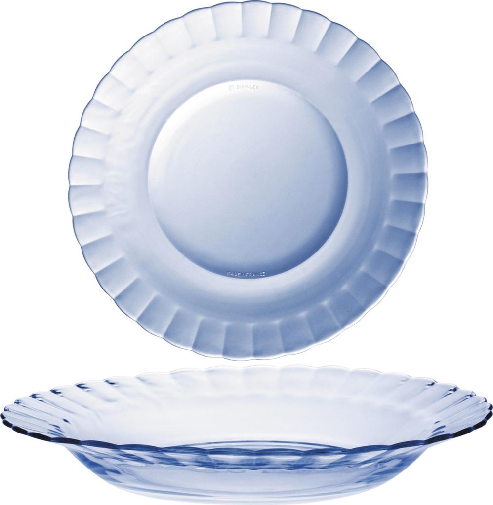 Duralex PICARDIE MARINE tiefer Teller blau 230 x 35 mm - Produktbild 