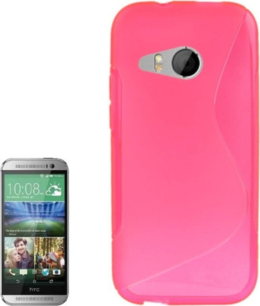 Handyhülle TPU-Schutzhülle für HTC One mini 2 Pink