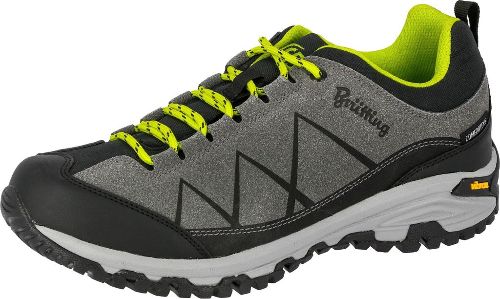 Brütting Kansas Herren Synthetik Outdoor Schuhe anthrazit, Comfortex Ausstattung, Vibram Laufsohle