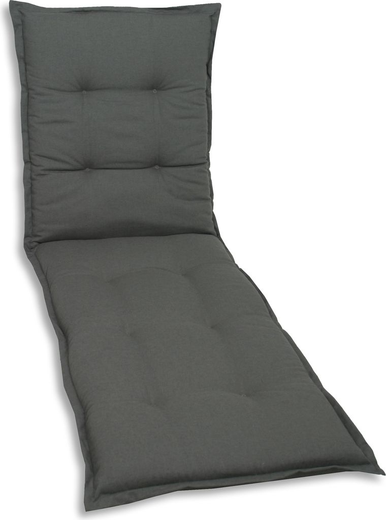 GO-DE Textil, Liegenauflage, High Tea anthrazit, 2945-05 Produktbild 