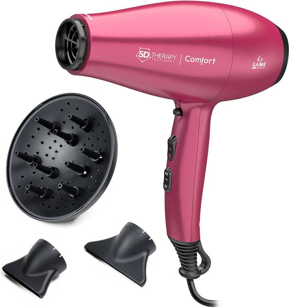GA.MA GH0501 Comfort Halogen 5D Therapy Haartrockner mit Produktbild 