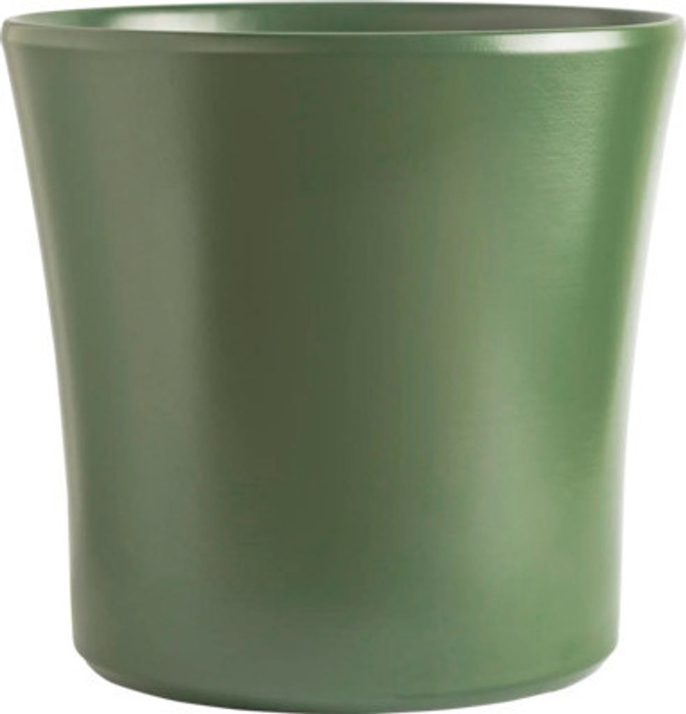 Blumentopf Soendgen Tahiti Keramik matt Ø 28 cm H 27 cm moosgrün