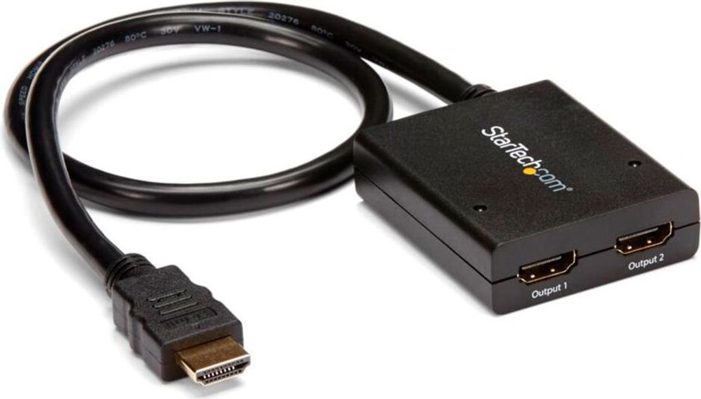 StarTech.com 2 Port HDMI 4k Video Splitter - 1x2 HDMI Verteiler