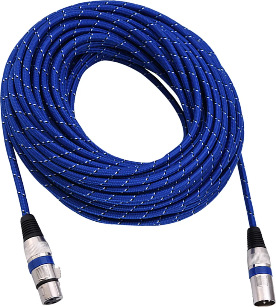 Câble microphone pour studio d'enregistrement et scène - XLR 3 broches
