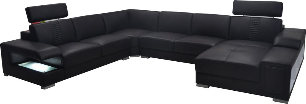 Ecke Leder Modern XXL Couch Wohnlandschaft Couchen Sofas Sofa L Form B2021 Neu