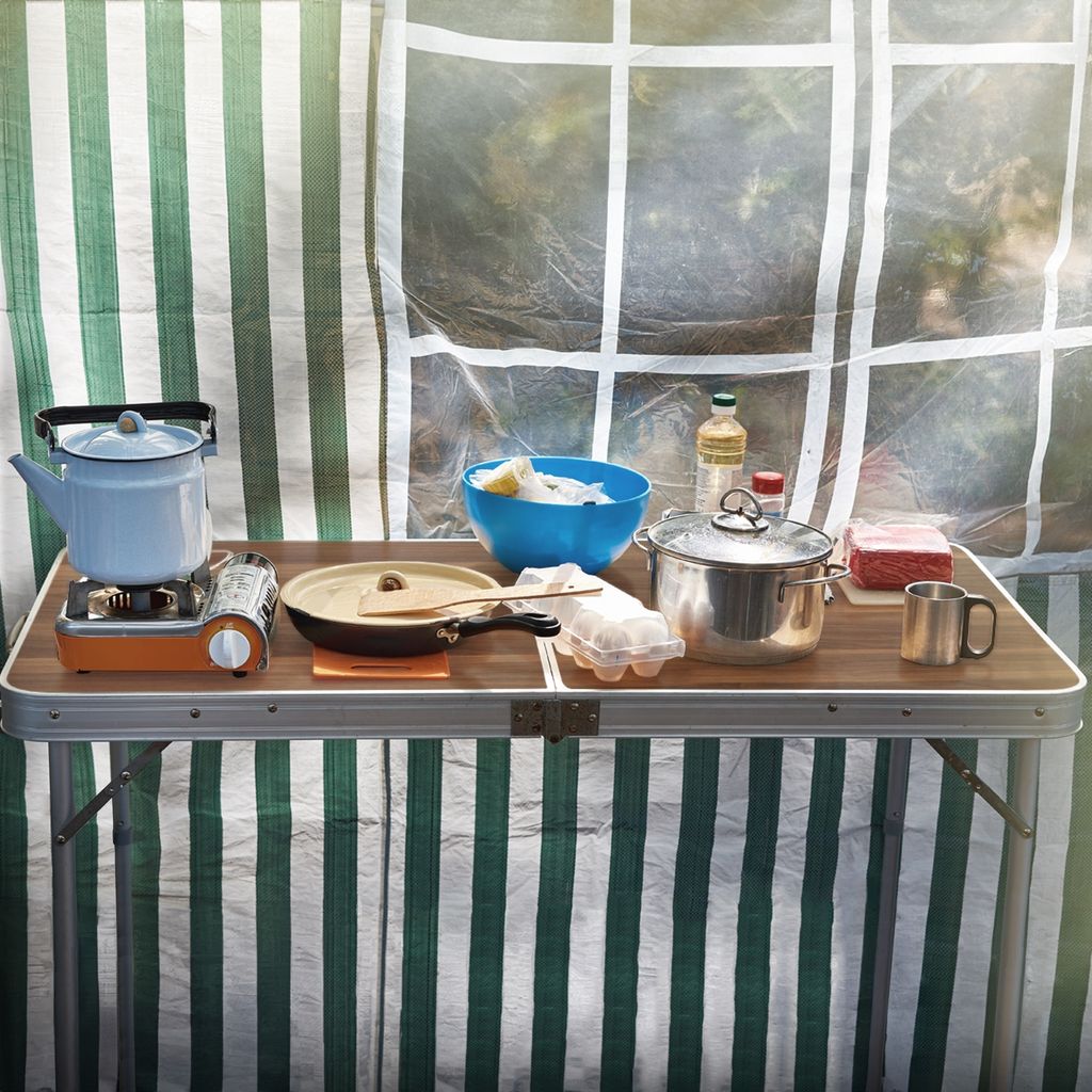 ECD Germany Campingtisch Klapptisch mit Tragegriff, Produktbild 9
