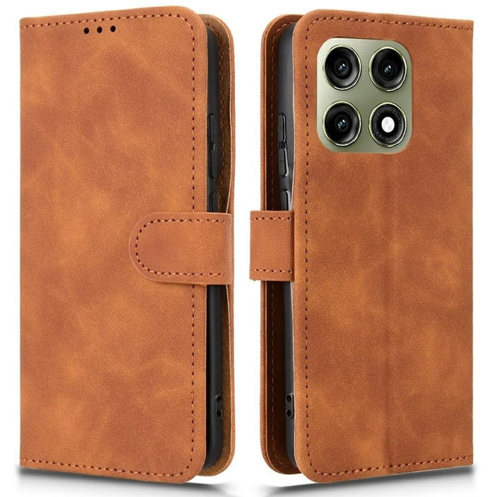 Coverup Klapphülle - Motorola Edge 70 Pro Hülle - Braun