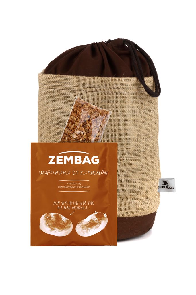 Brązowy Zembag na 2,5 kg ziemniaków Zdjęcie produktu 
