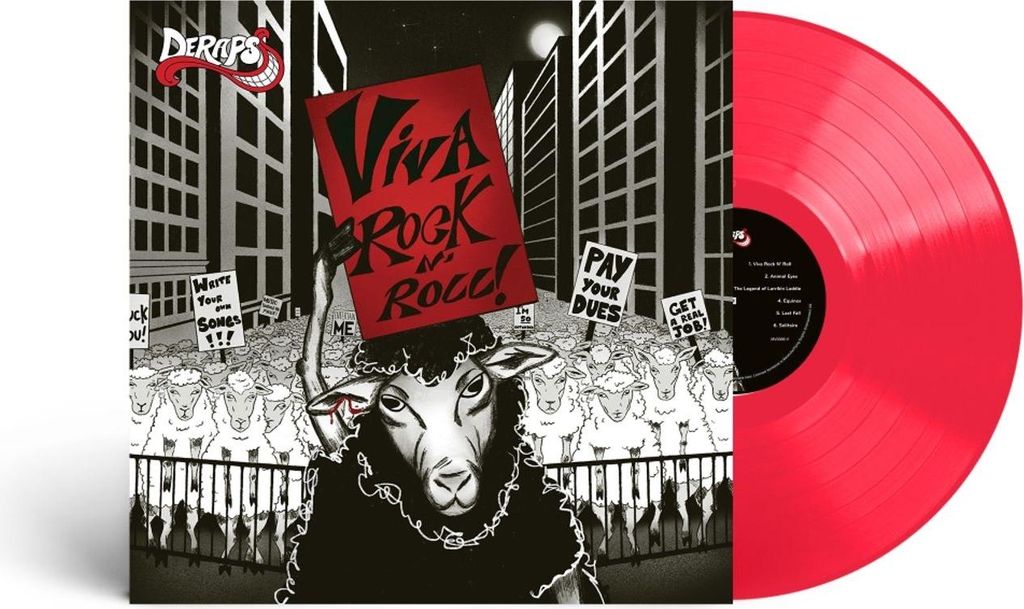 Deraps: Deraps: Viva Rock N Roll (Limited Edition) (Clear Red Vinyl) - - (LP / V)