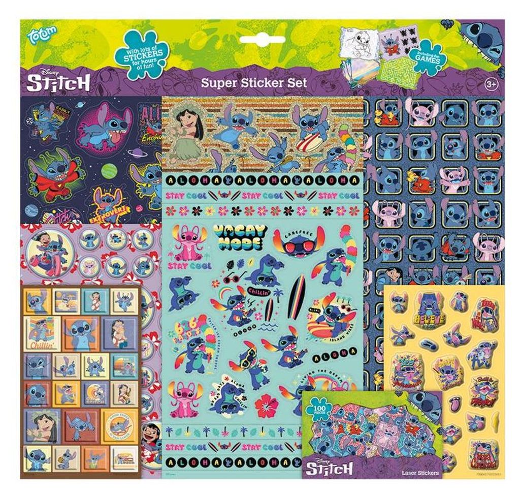 Disney Stitch - Set di super adesivi Immagine del prodotto 