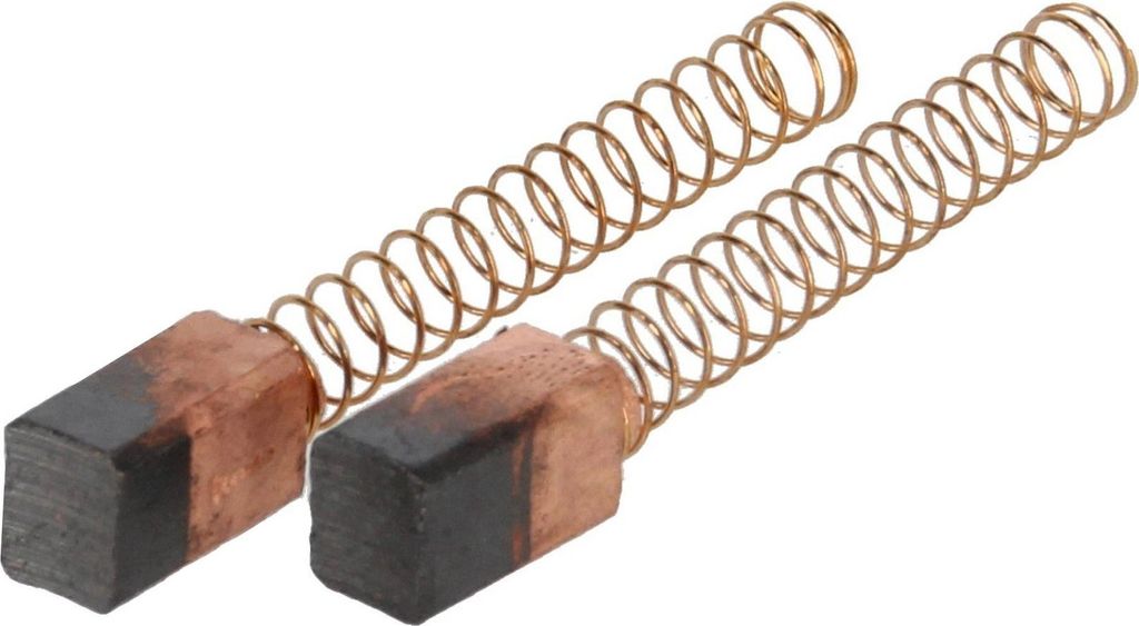 Kohlebürsten mit Feder für Lister Schermaschinen (Set mit 2 Stück für ein Gerät)
