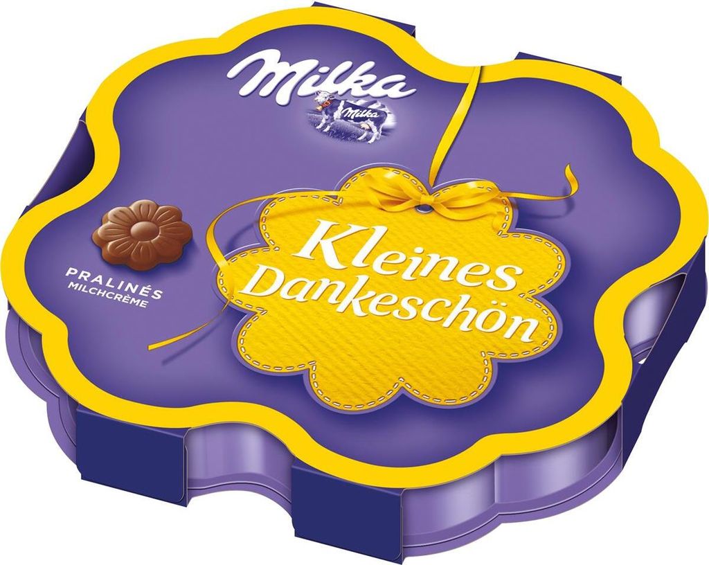 Milka Schokolade Kleines Dankeschön Alpenmilch 4068580 44g Produktbild 