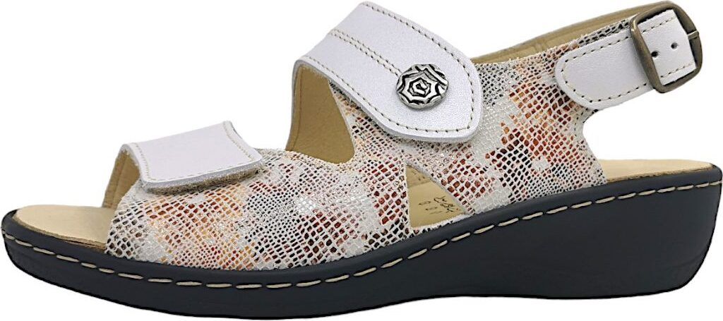 Belvida Damenschuhe Sandalette Weiß Freizeit, Schuhgröße:40 EU