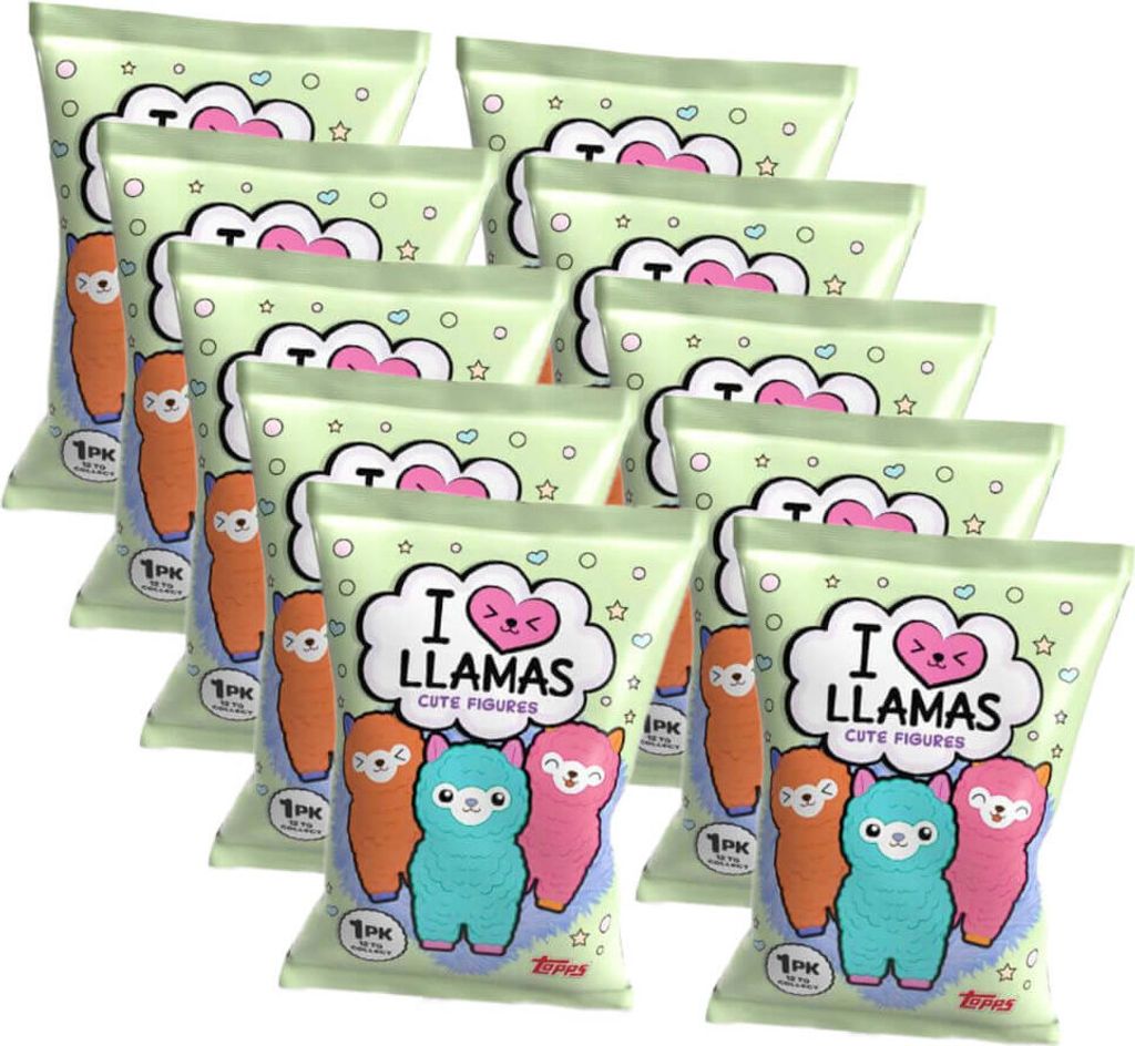Lama Figur - I Love Llamas - Sammelfigur - 10 Tüten Produktbild 