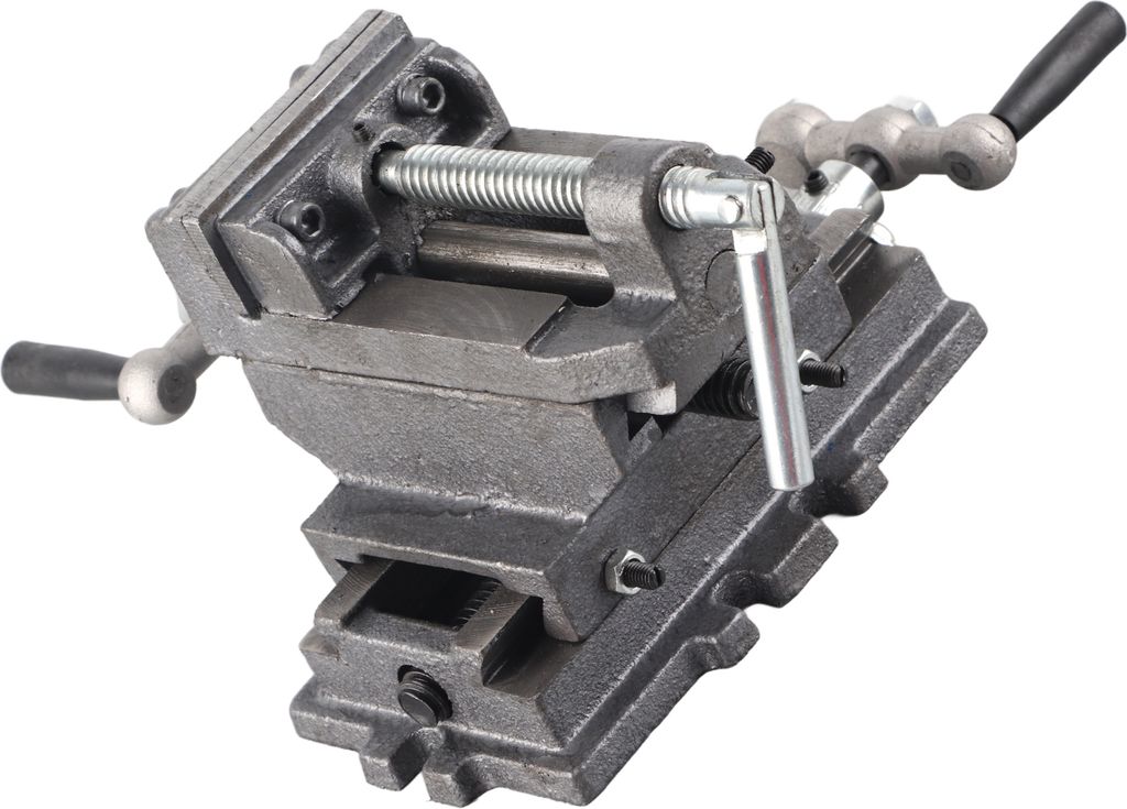 Bench Vise 3in Cross Flat Table Werkzeug für mechanische Wartung Bohren Fräsen Maschine