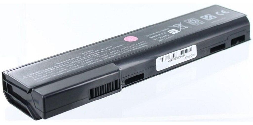 Akku für Hewlett-Packard EliteBook 8570P Li-Ion 10,8 Volt 4400 mAh schwarz.