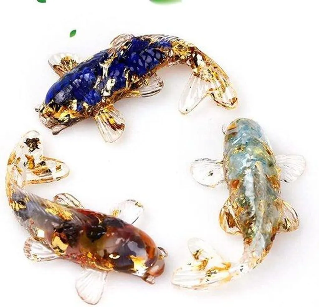 Déco marine pour bureau : Poisson en verre Vis Sculptuur thème de l'eau