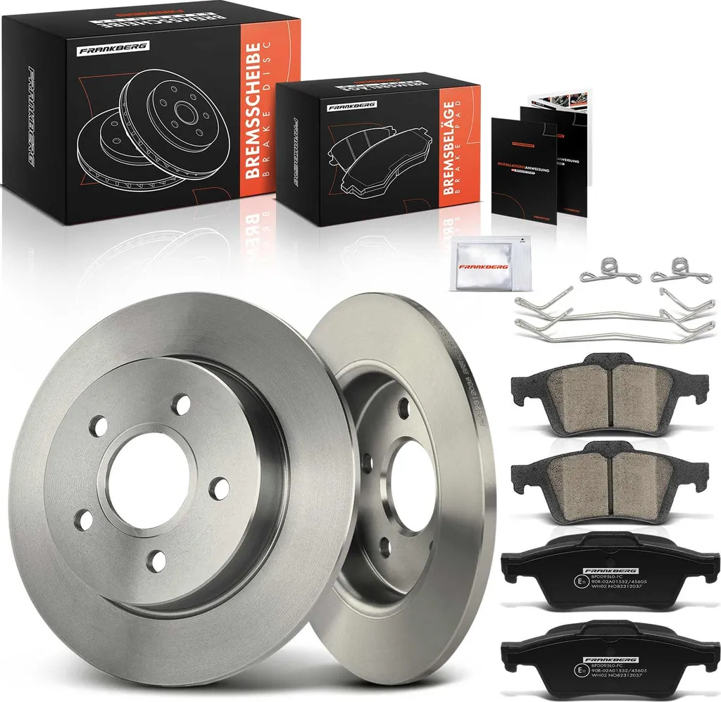 Pack Révision Freins Arrière pour Ford Focus C-Max : Disques et Plaquettes