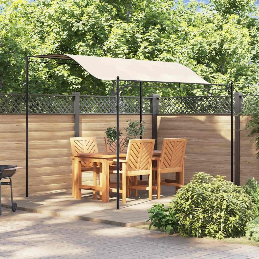 vidaXL Pavilion Fabric Cream White Obrázok produktu 
