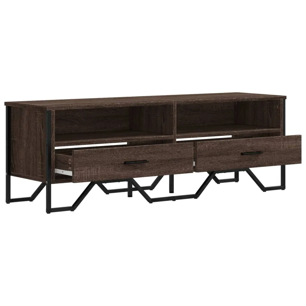 Mobile TV Gaming Rovere Marrone 122cm - Supporto Console e Media - 6