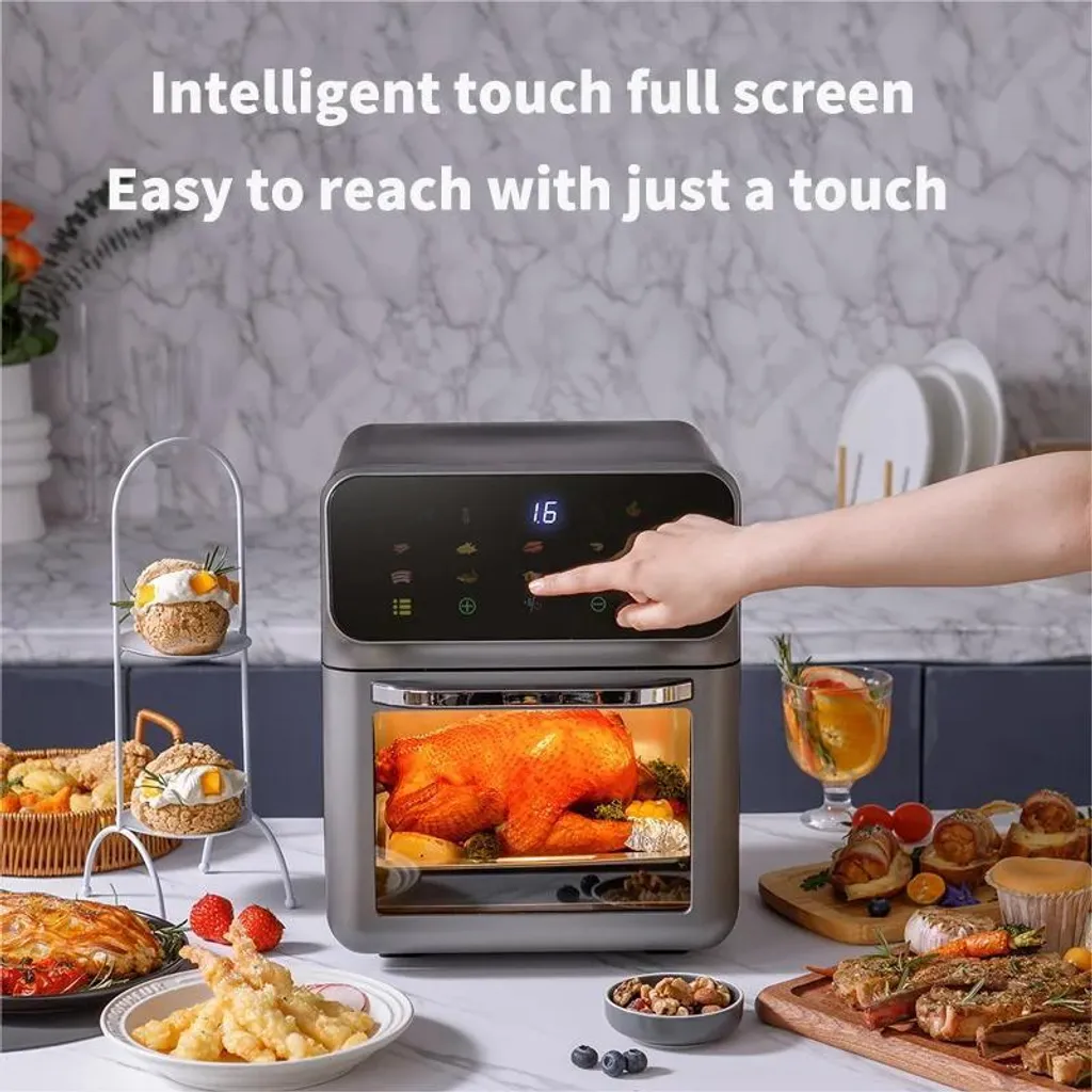 Friteuse à air chaud 10L Tactile - Four Compact Multifonction Sain - 4