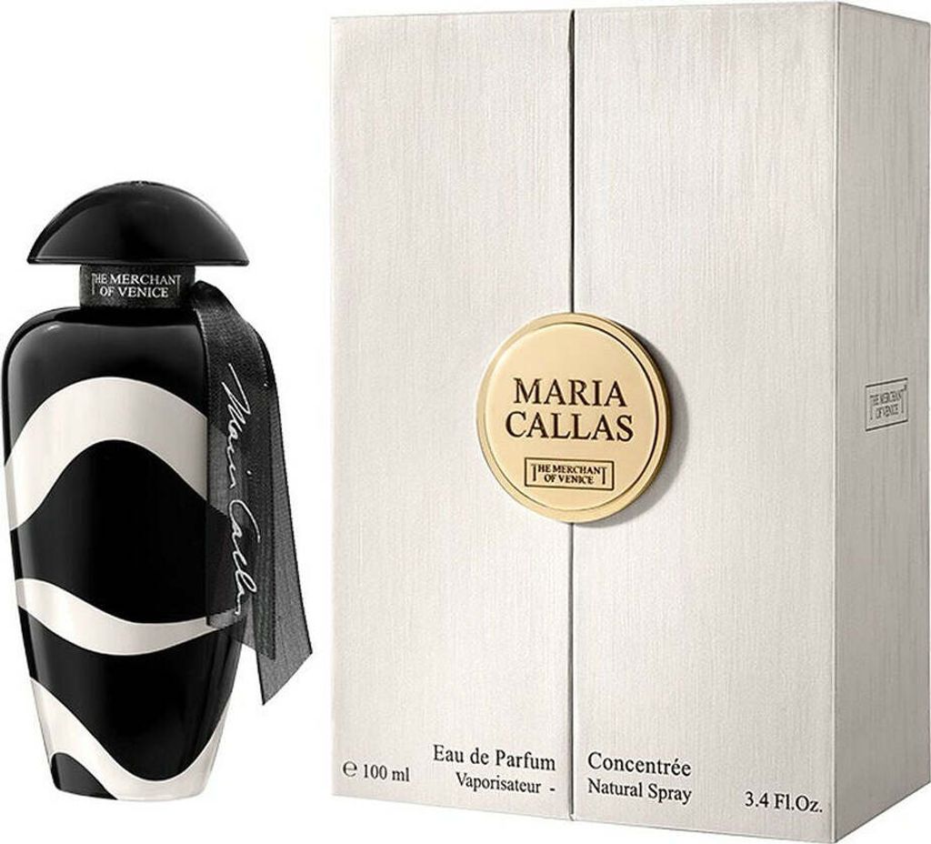 A perfume bottle and its box are displayed side-by-side against a white background.