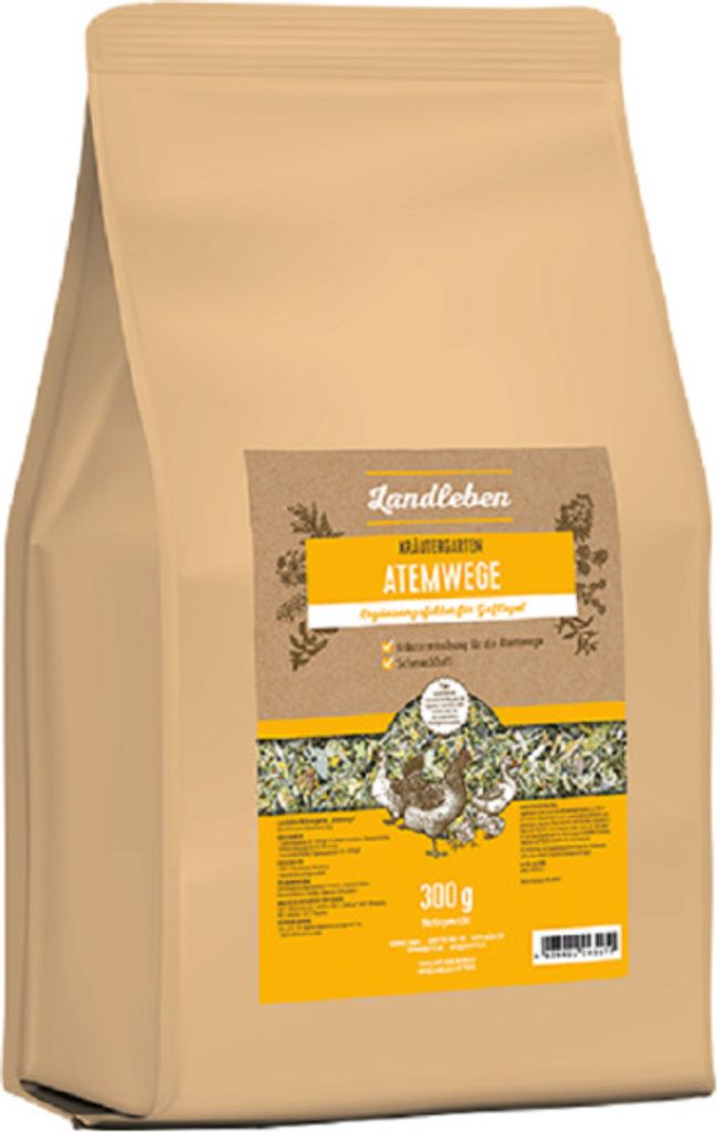 A brown paper bag filled with a herbal product.