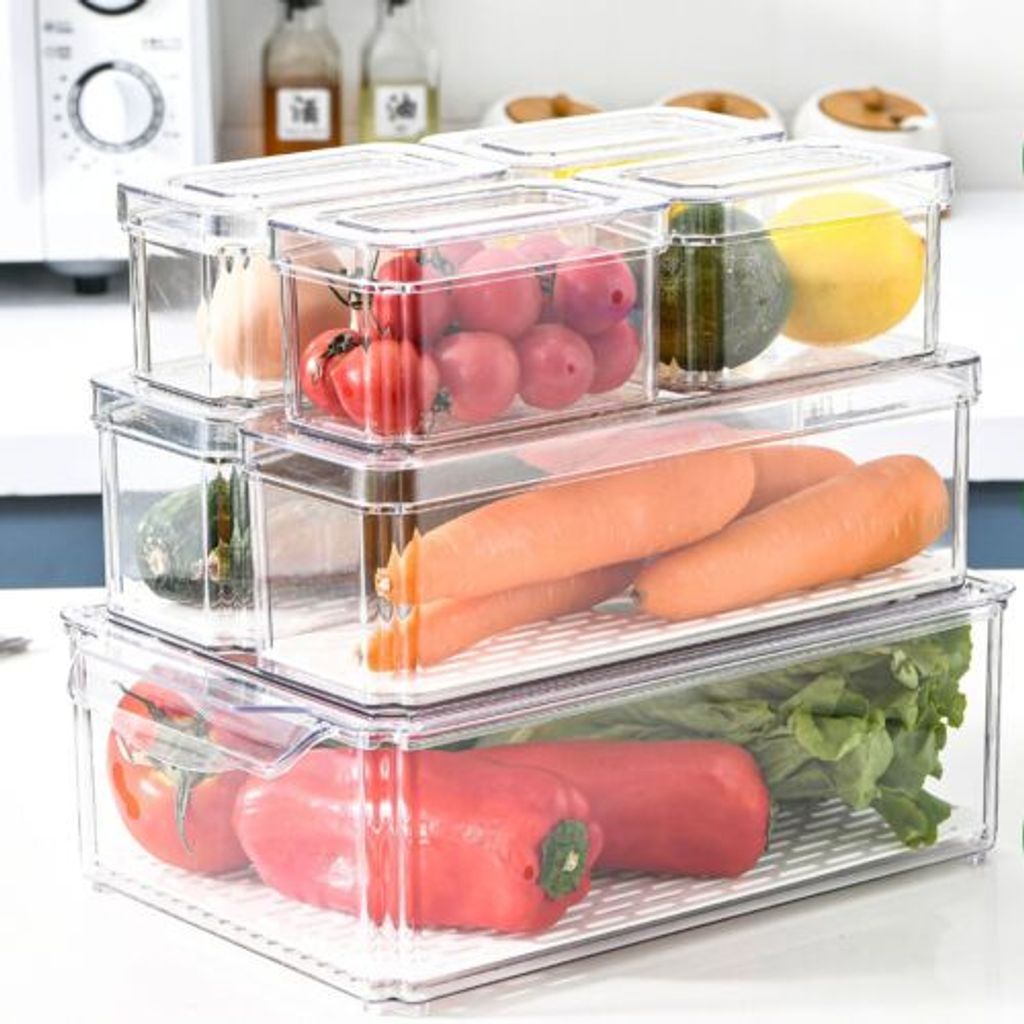 Kühlschrank Organizer Kühlschrank Lagerung Box Frische Gemüse Obst