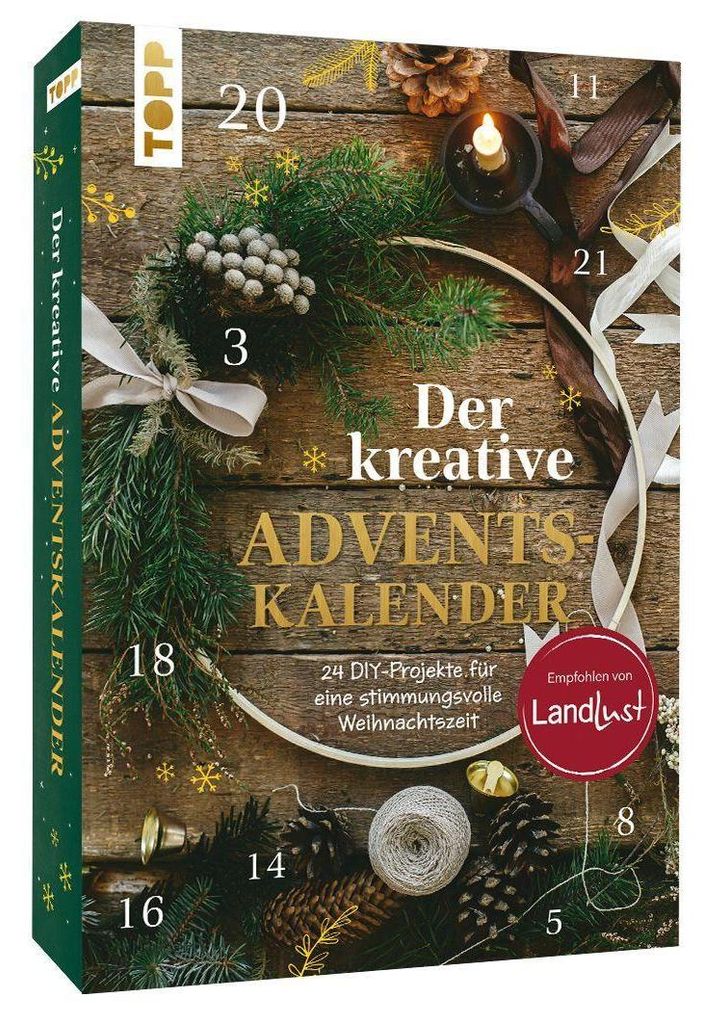 Der kreative Adventskalender - empfohlen von LandLust Produktbild 
