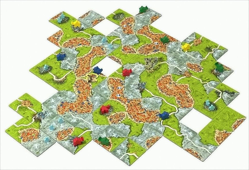 Nebel über Carcassonne, Brettspiel Produktbild 