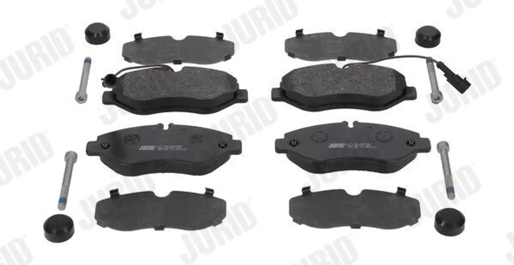 Stop bruits de freinage : Plaquettes arrière JURID pour VW CRAFTER 30-50