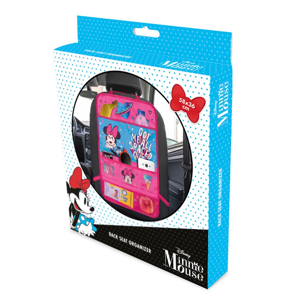 Rialzatore auto senza schienale Minnie Mouse R129 i-Size 125-150 cm