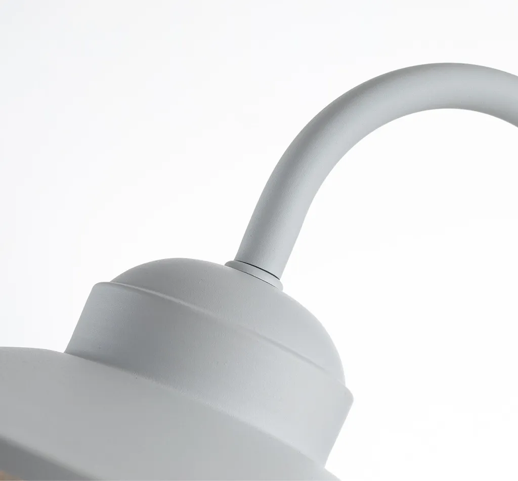 Applique murale extérieure blanche E27 60W Klampenborg Elstead Lighting - 3