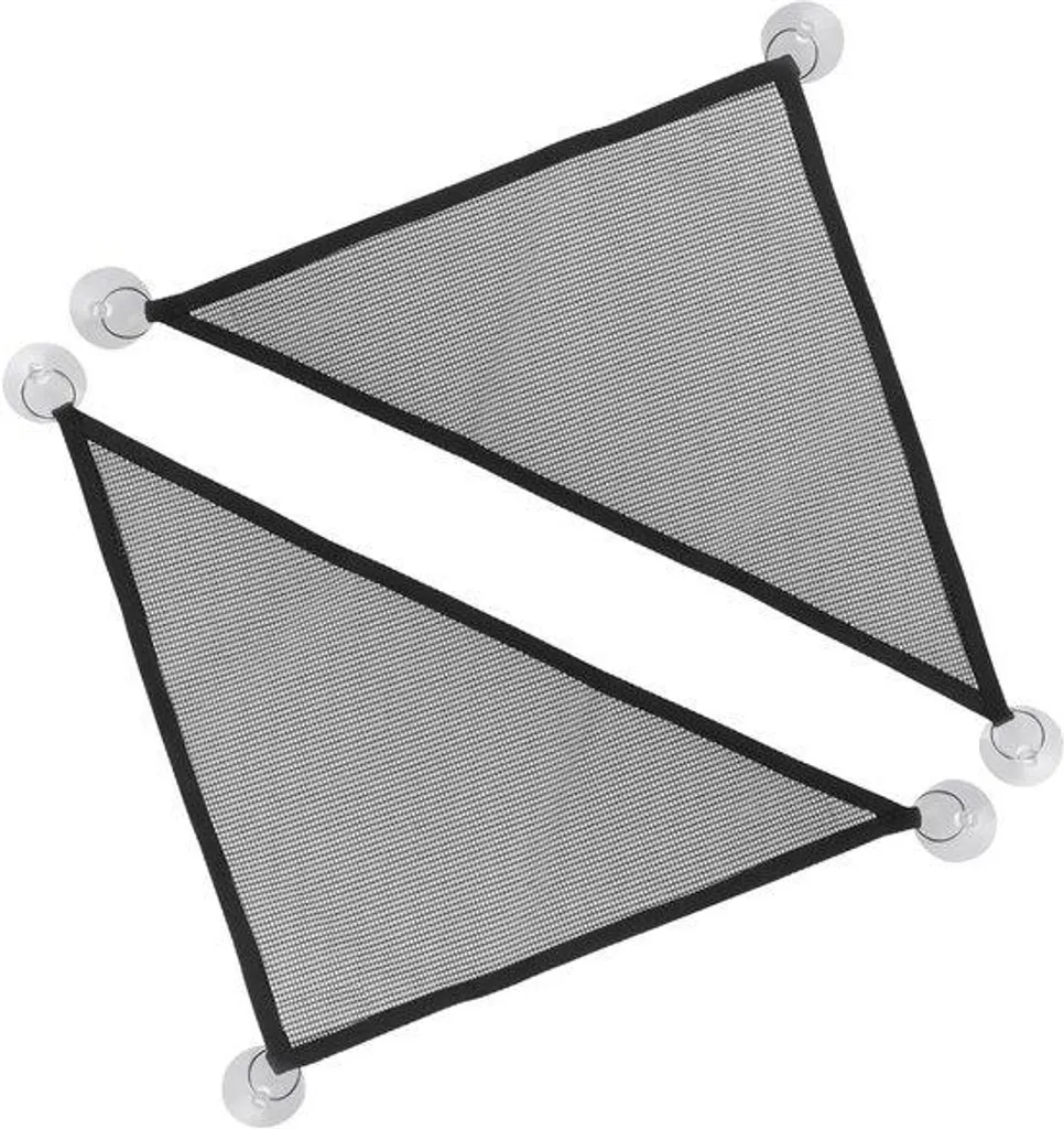 Hamac reptiles en maille aérée noire - Lot de 2 supports de repos doux