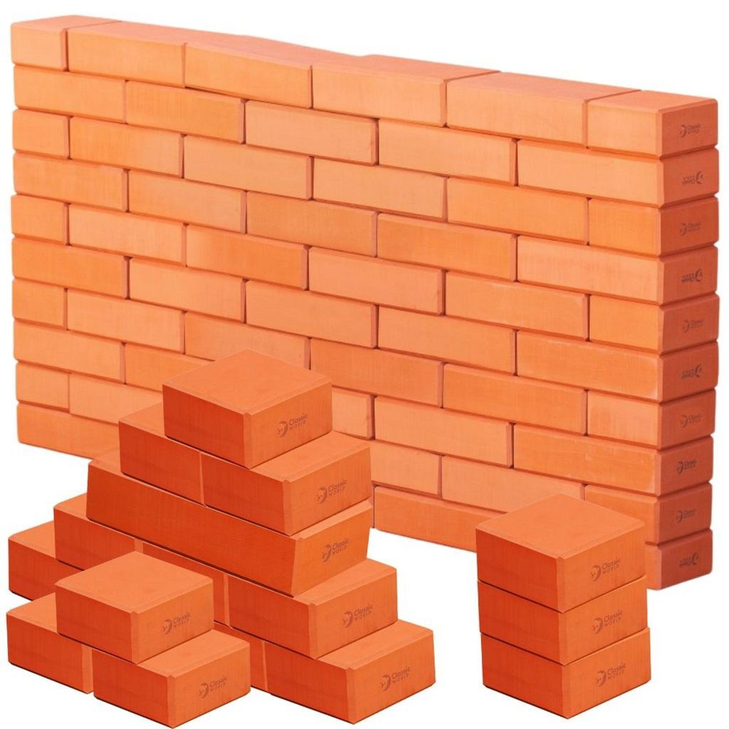 CLASSIC WORLD EDU Mega Blocchi in EVA 90 pezzi. Blocchi Immagine del prodotto 
