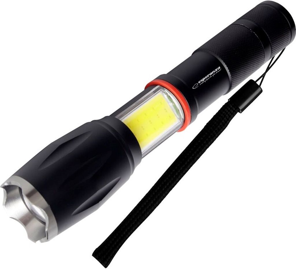 Esperanza EOT070 Flashlight Black LED Flashlight