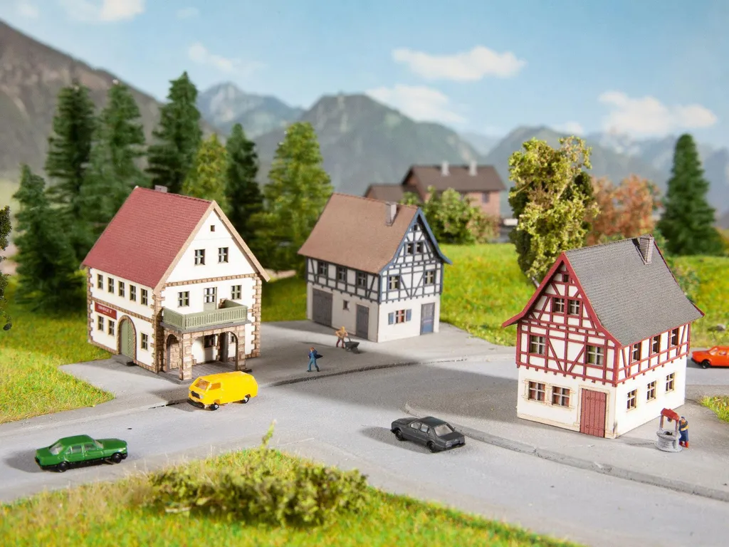 Bâtiment miniature échelle Z pour combler les vides de votre décor