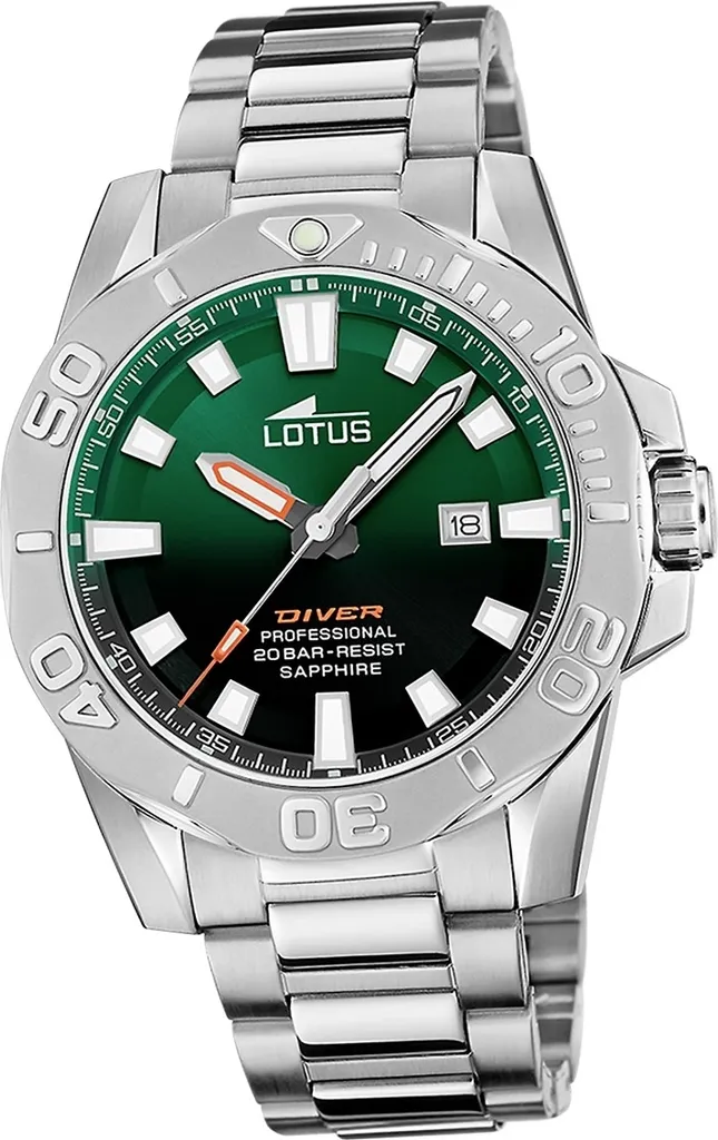 Orologio Lotus 18926/5 Diver Acciaio Inox Argento | Eleganza Classica Uomo