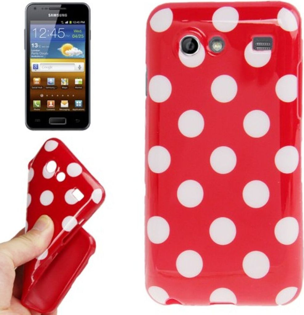 Schutzhülle für Handy Samsung Galaxy S Advance i9070 rot