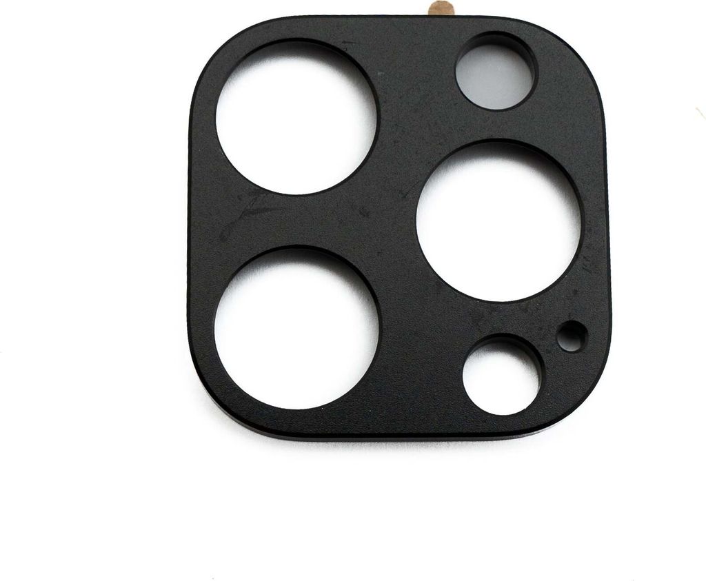 Kamera Schutz Linse Abdeckung Aluminium für iPhone 13 Pro & Pro Max in Schwarz