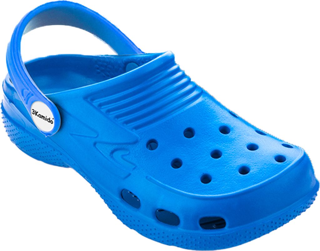 Kinder-Clogs 3Kamido CROCO Blau 30/31