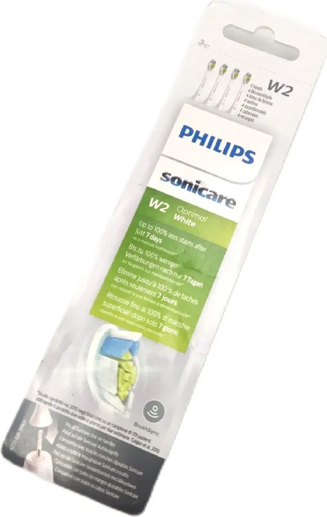 Lot de 4 Têtes de Brosse à Dents Électrique Philips Sonicare HX6064/10 - 18