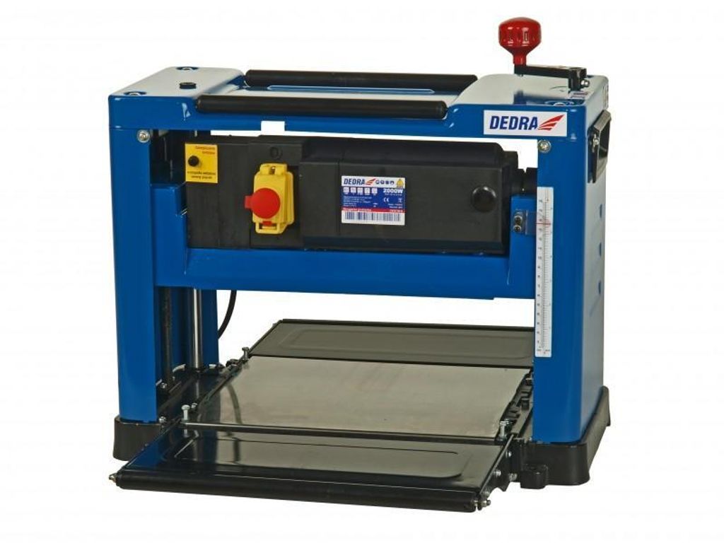 DEDRA DED7814 Hobelmaschine und Dickenhobel 2000 W 8000 U/min
