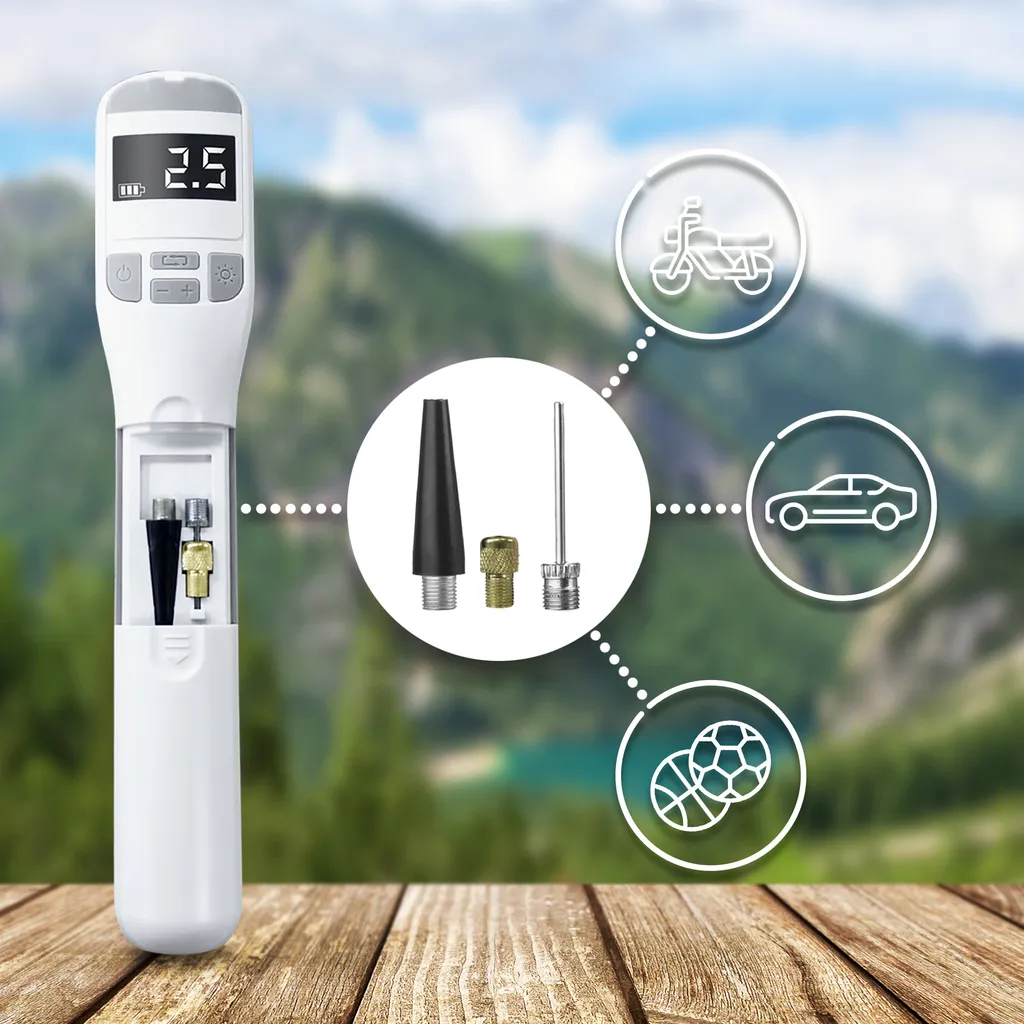 Compresseur rechargeable Pcl-10 avec écran LCD et fonction arrêt auto