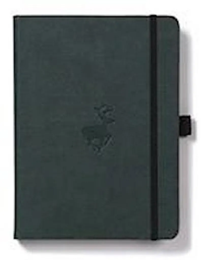Carnet de Notes Pointillé Dingbats A4+ Wildlife - Notebook Vert Écolo