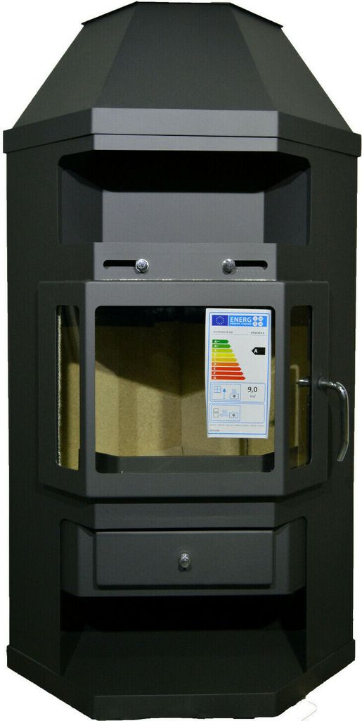 EEK A Eck-Kaminofen - Kaminofen Victoria 05 Panama A 9.0 kW Produktbild 