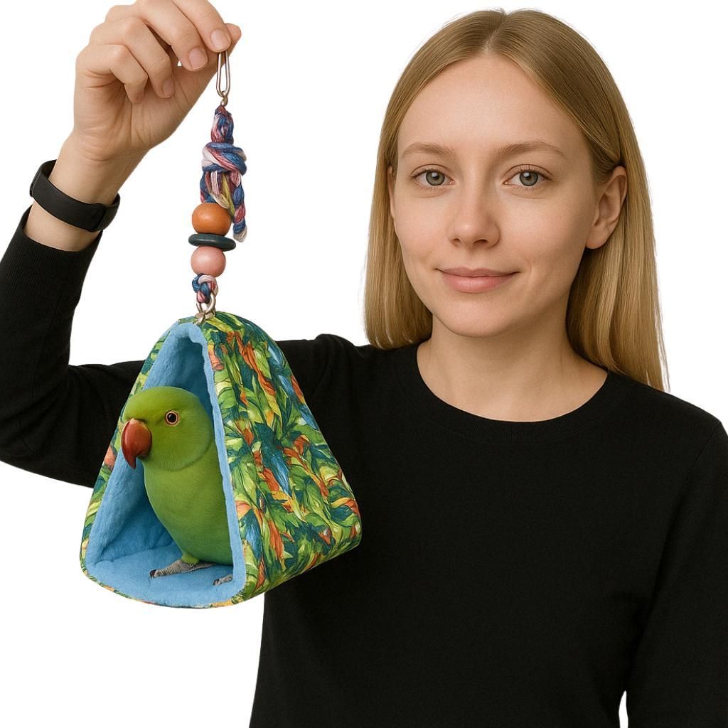 Parrot Cave - Sicheres Zelt für kleine und mittelgroße Papageien