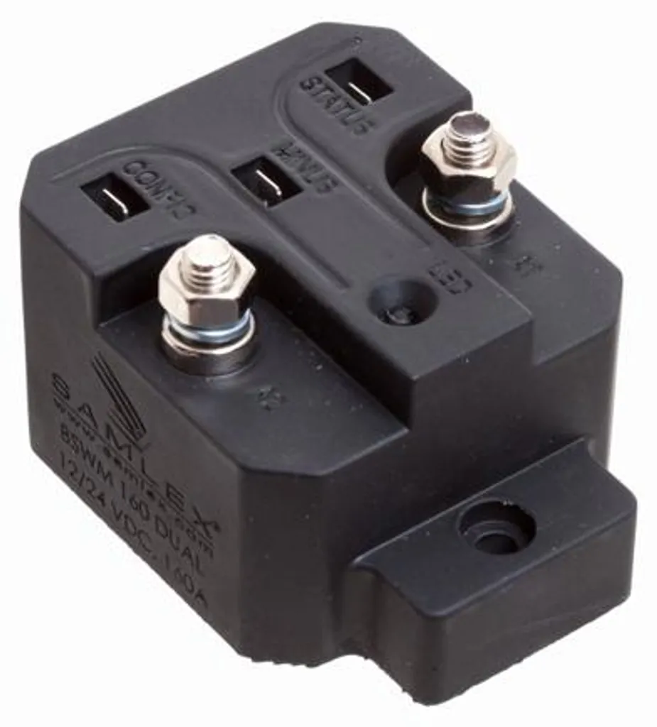 Relais de Charge Batterie 160 Ampères pour Camping-Car et Bateau 12V